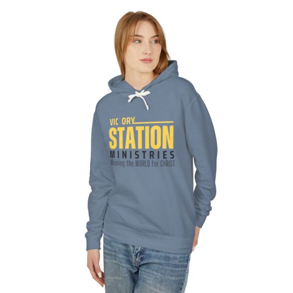 Unisex Lightweight Hooded Sweatshirt - Image 7